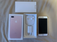 Apple iPhone 7 Plus, 128GB, Rose Gold - Impecabil foto