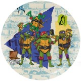 Set 8 farfurii Teenage Mutant Ninja Turtle 23 cm
