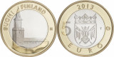 Finlanda moneda comemorativa 5 euro 2013 - Biserica din Janakkala - UNC