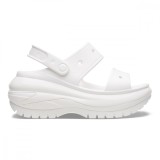 Sandale Crocs Classic Mega Crush Sandal Alb - White