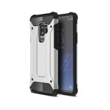 Husa Plastic - TPU OEM Tough Armor pentru Samsung Galaxy S9+ G965, Argintie