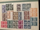 Cumpara ieftin ROMANIA 1941 MONUMENTE ISTORICE 16 VALORI IN BLOC DE 4-MNH
