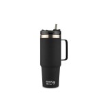 Cana termoizolanta calatorii Nava 900 ml negru,