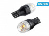 Set 2 Becuri LED Auto W16W T15 5 SMD 6500K 12/24V Canbus Lumini Parcare Pozitie Placute Interior