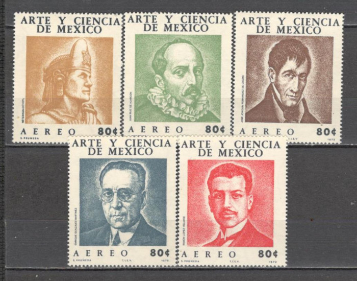Mexic.1972 Posta aeriana-Arta si stiinta PM.7
