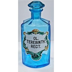 FLACON PENTRU FARMACIE - OL. TEREBINTH. RECT.