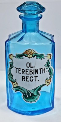 FLACON PENTRU FARMACIE - OL. TEREBINTH. RECT. foto