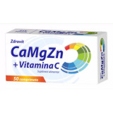 Cumpara ieftin CaMgZn + Vitamina C, 50 comprimate, Zdrovit