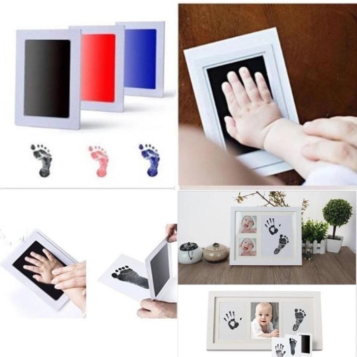 Kit amprenta pentru manuta si piciorus Drool (Culoare: Verde)