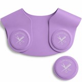 Cumpara ieftin Guler Profesional BIRAI pentru Tuns si Vopsit, din Silicon Flexibil, Protectie pentru Umeri si Haine, Impermeabil, Reutilizabil, Usor de Curatat, Conf