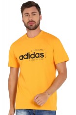 Tricou barbati Adidas Briliant Basic Galben foto