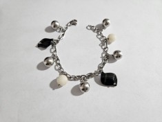 Bratara argint cu charmuri #2200