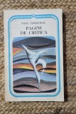 PAGINI DE CRITICA - PAUL ZARIFOPOL