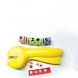Perforator Hobby Daco, Set 4 Modele Interschimbabile: Steluta, Floare, Frunza, Fluture, Diametru 1cm