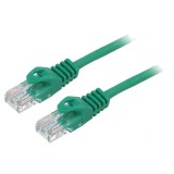 Cabluri patch U/UTP 6 litat CCA PVC verde 1,5m 26AWG
