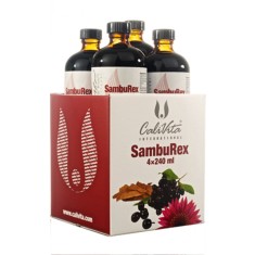 Pachet Samburex 3+1 Gratuit Supliment Alimentar pentru Imunitate (4 x 240 ml) - Calivita