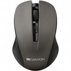 Mouse wireless Optical 800/1000/1200 dpi, 4 btn, USB, power saving button, Graphite