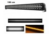 Ledbar Auto 106cm cu DRL OSRAM Alb/Galben, 126-180W, 11340-16200LM, 10-30V, IP67, Aluminiu, Offroad 4x4, Jeep, ATV, UTV, SUV, Camion
