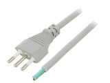 Cablu Electric PVC Gri 3m 3x1mm2 10A 250V