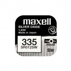 Baterie ceas Maxell SR512SW V335 1.55V oxid de argint 1buc