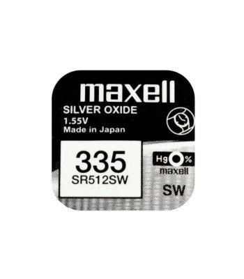 Baterie ceas Maxell SR512SW V335 1.55V oxid de argint 1buc foto