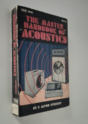 Manual de acustica F Alton Everest The Master Handbook of Acoustics Carte in limba engleza foto