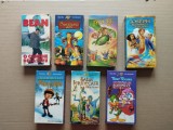 Cumpara ieftin Lot 7 Casete VHS TGM / Comedie / Crăciun - Defecte cutii (Preț mic)