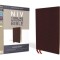 NIV, Thinline Reference Bible, Large Print, Bonded Leather, Burgundy, Red Letter Edition, Comfort Print