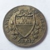 Elveția 5 Batzen 1827 Argint Vaud - Monedă Veche Argint Elvețiană