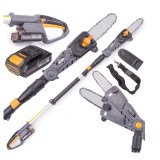 Fierastrau telescopic cu acumulator 20v 2Ah Powermat