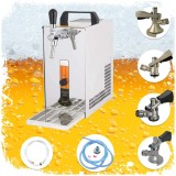 Set complet dozator de bere PYGMY 20/K 1 linie, 25 litri/h - Green Line, Cuplă butoi bere: Set toate cuplă butoi bere