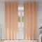 vidaXL Perdele cu perdele 2 pcs Maro deschis 260 x 140 cm Poliester