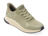 Cumpara ieftin Pantofi sport SKECHERS kaki, BOBS SQUAD 4, din material textil