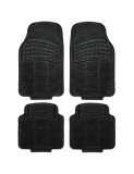 Covorase auto universale, 4 buc din cauciuc gros (5mm), negru, CarPlus