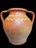 NI1072 Vas ceramic vechi din Transilvania, cca mijlocul secolului al XX-lea