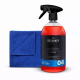 Deturner Wet Coat 500 ml + Basic Microfiber Towel &ndash; Set Protectie Rapida Exterior Auto
