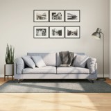 vidaXL Covor pufos &quot;PAMPLONA&quot; cu fire &icirc;nalte, verde modern, 100x200 cm