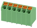 Conector PCB PHOENIX CONTACT 1752146, 6 pini, 9A 200V cositorit