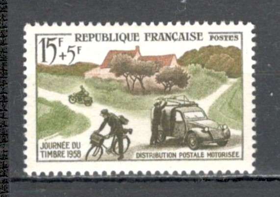 Franta.1958 Ziua marcii postale SF.306