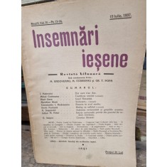 Revista Insemnari Iesene nr.13-14/1937