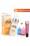 TLM Fond de Ten Color Changing + 2 Bureți Machiaj + Gloss Buze CADOU &ndash; Efect , SPF 15