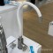 Baterie cu Pipa Flexibila, Inox SUS304, Satinat si Alb, CF025WH ModernLight Concept