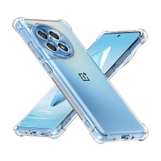Husa antisoc compatibila oneplus 12r, pro airbag, clear foto