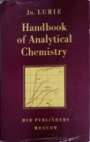 HANDBOOK OF ANALYTICAL CHEMISTRY-JU. LURIE-249603