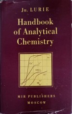 HANDBOOK OF ANALYTICAL CHEMISTRY-JU. LURIE-249603