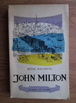 Petre Solomon - John Milton (1962) foto