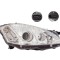 Far Mercedes Clasa S (W221) 09.2005-06.2009, montare fata, dreapta, sistem infrarosu; D1S+H11+H7; electric; cu bec xenon; cu balast; cu motor; cu bec