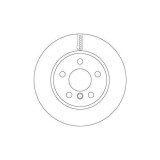 Set discuri frana Bmw 2 Active Tourer (F45); Mini Mini (F55), Mini (F56), Mini Cabriolet (F57), Mini Clubman (F54), 214 d, 216 i, Cooper, Cooper D, O, Trw