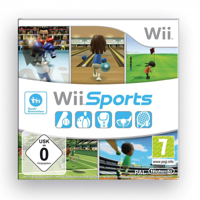 Joc Wii SPORTS Nintendo pentru Wii classic si Wii mini si Wii U