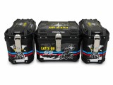 Cumpara ieftin Set Cutii Laterale 36L + Top Case 45L GS